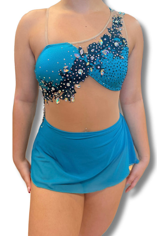 Ladies Small- Teal Lyrical