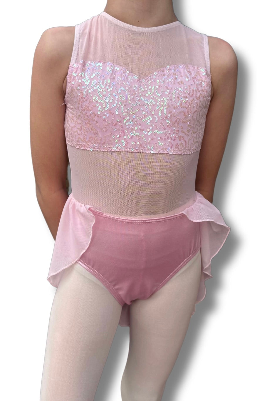 Sequin bust Leo with Skirt