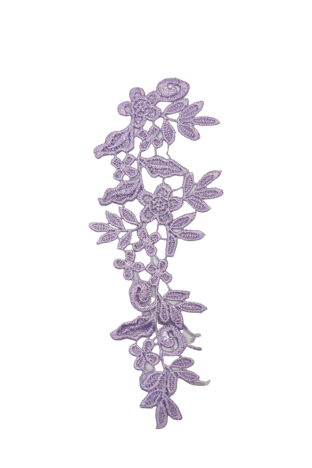 Guipure Motif- Light Purple