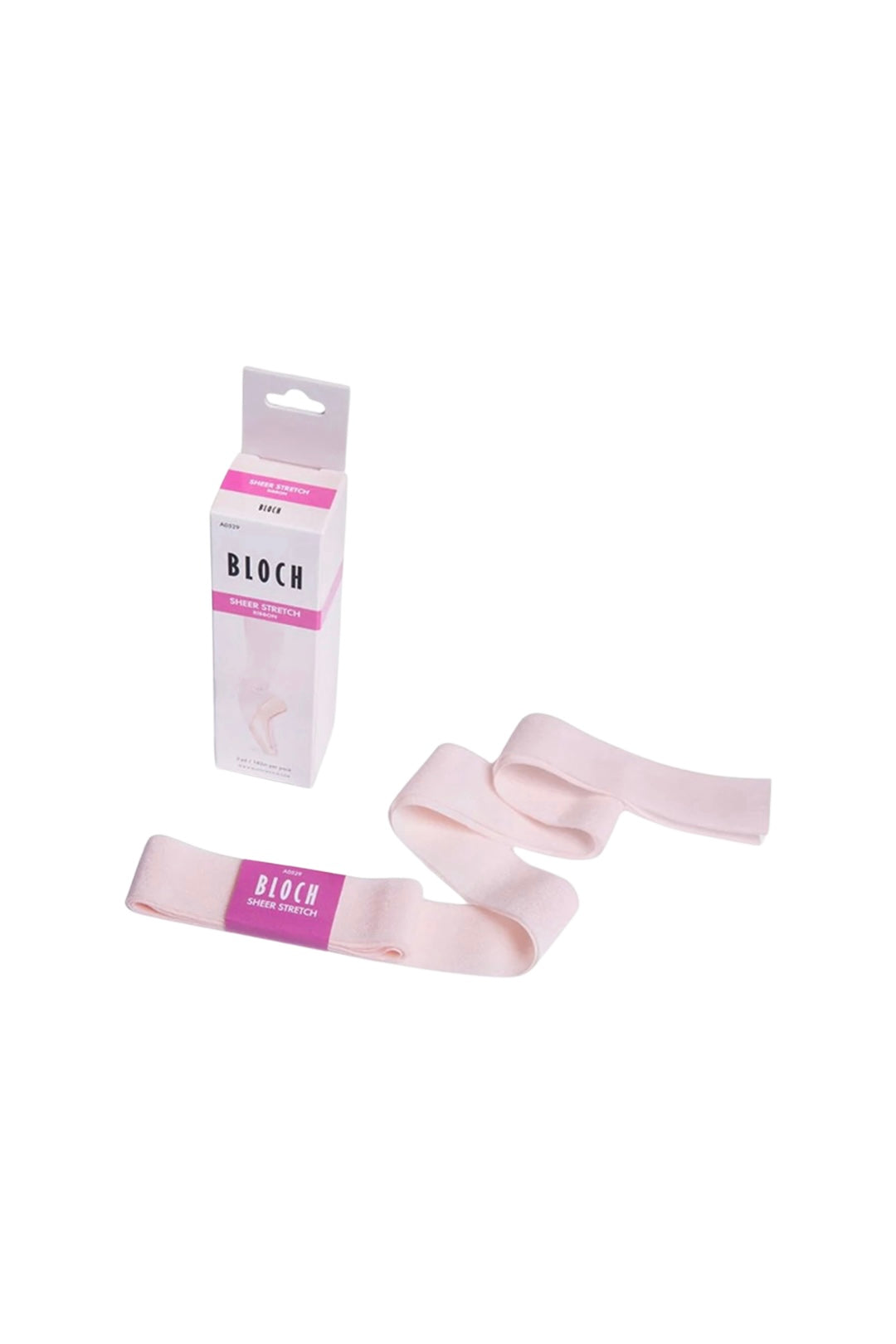 Sheer Stretch Pointe Ribbon- Bloch - PHONE/SHOP orders only