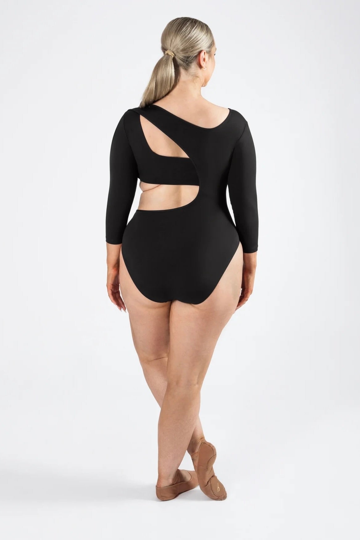 Xenia 3/4 Sleeve Leotard- Energetiks