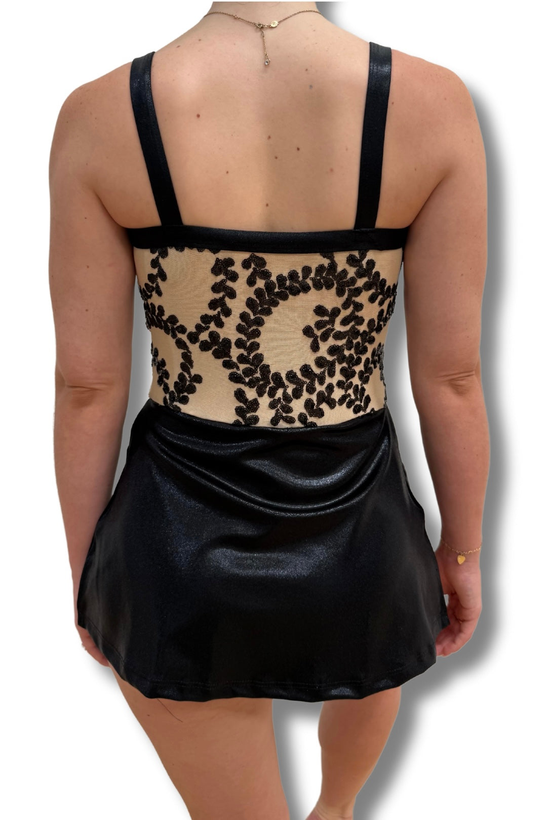 Sequin A-line Dress