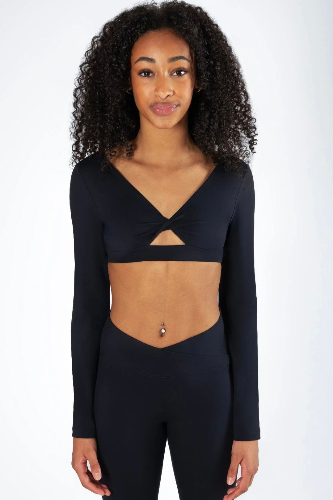 Avery Long Sleeve Crop- Energetiks