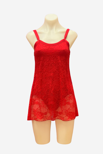Julie Leotard Dress- Lace