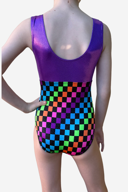 Ava Two Tone Leotard