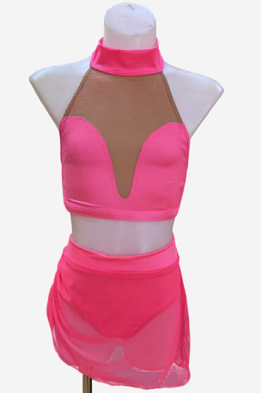 Coral Two Piece base- Girls 12