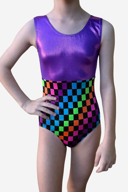 Ava Two Tone Leotard