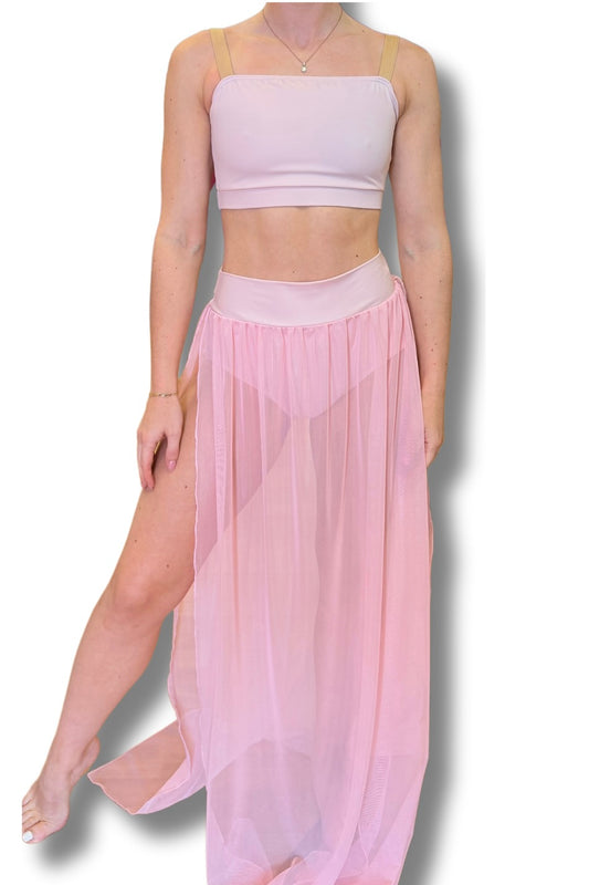 Long Skirt and Crop