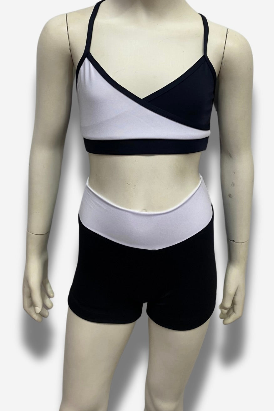 Lexie Two Tone Crop Child