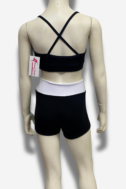 Lexie Two Tone Crop Child