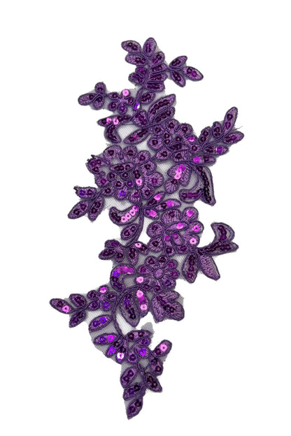 Basic Sequin Motif- Purple