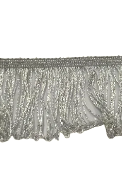 Stretch Fringe Metallic