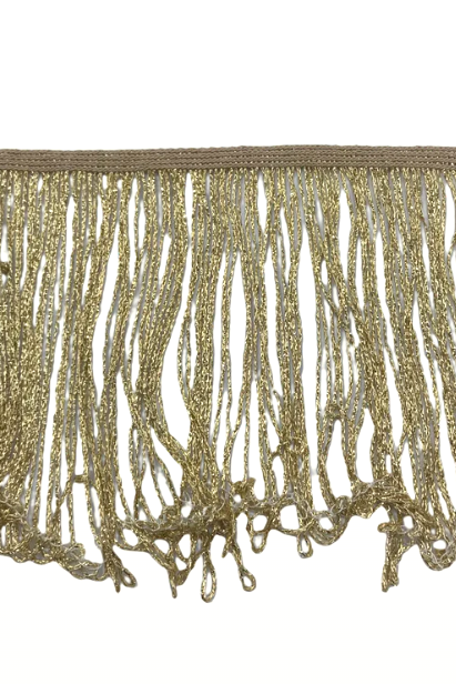 Stretch Fringe Metallic