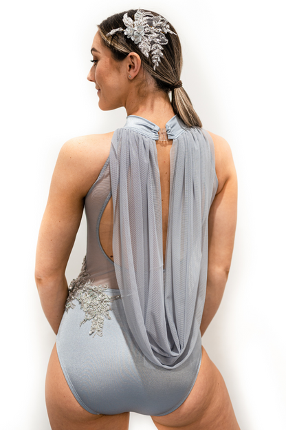 Iris Leotard With Drape