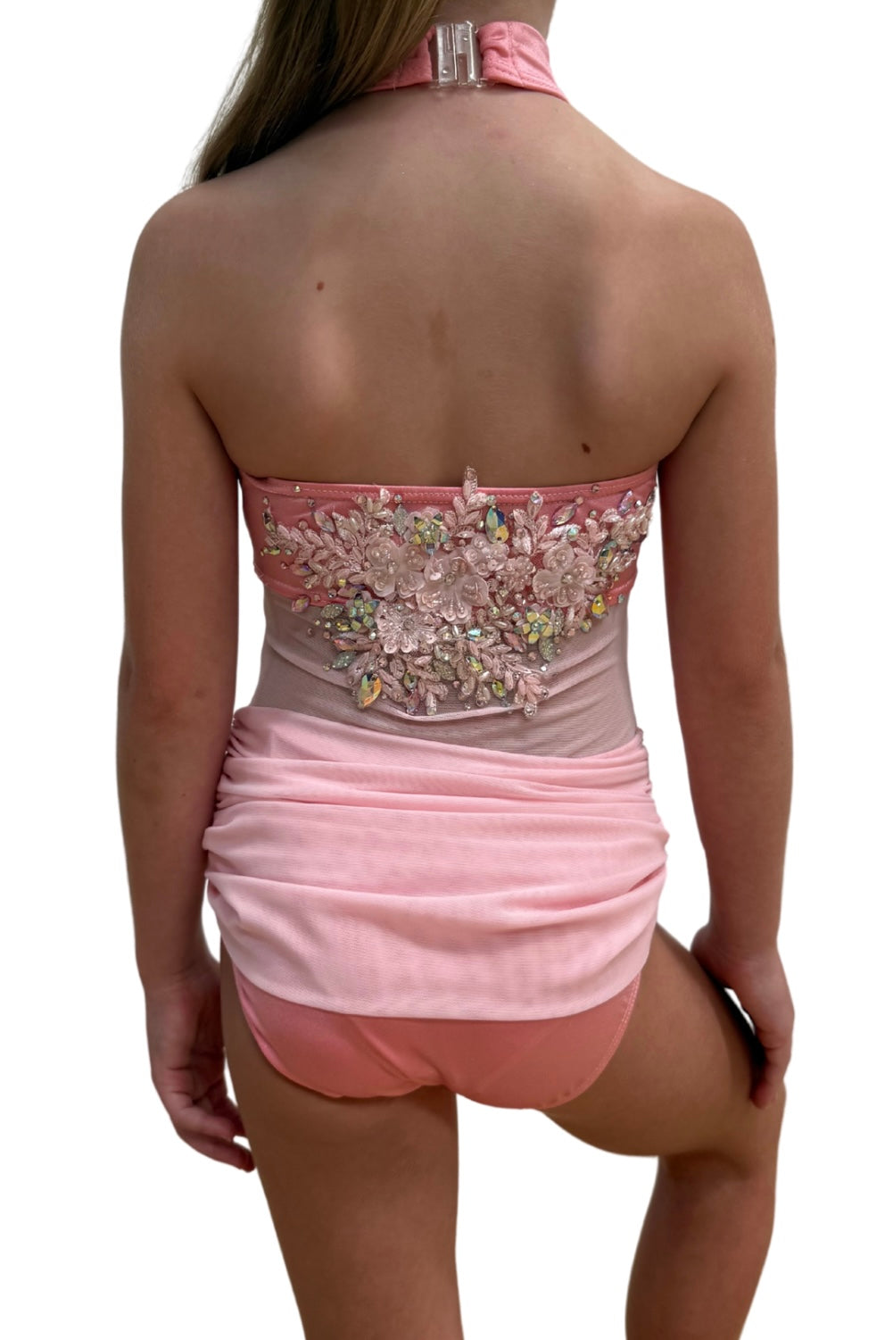 Girls 6- Halter Leo