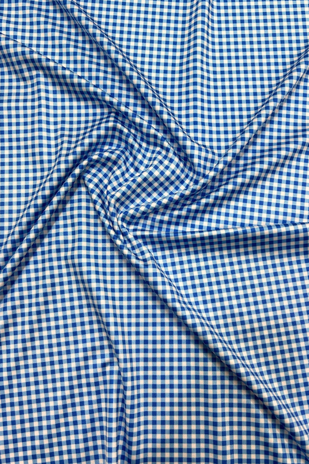 Gingham Check Blue