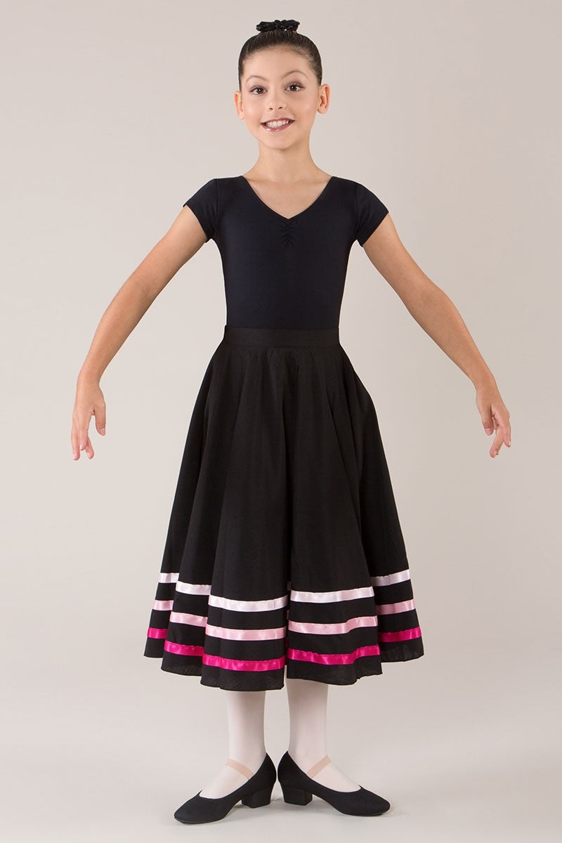 Matilda Ribbon Skirt Child- Energetiks – Dance and Design Fabrics