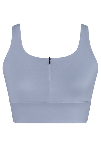 Elysia Zip Crop Top- Energetiks