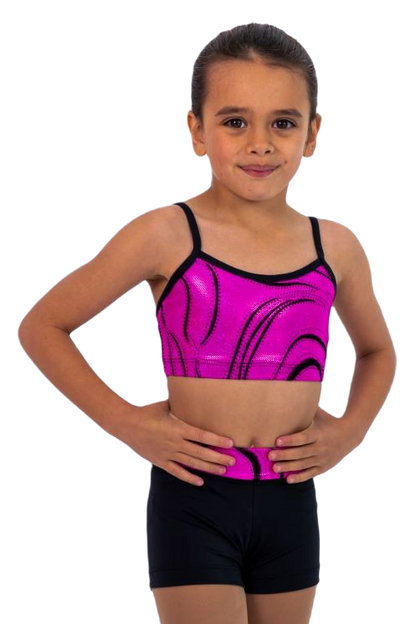 Amelia Crop - Pink Dreams