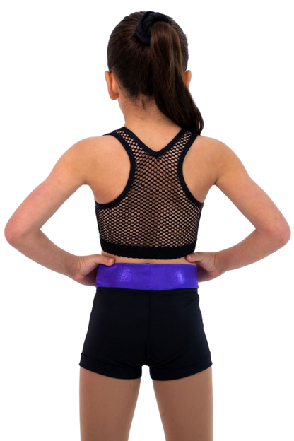 Stella Mesh Crop - Assorted Colours