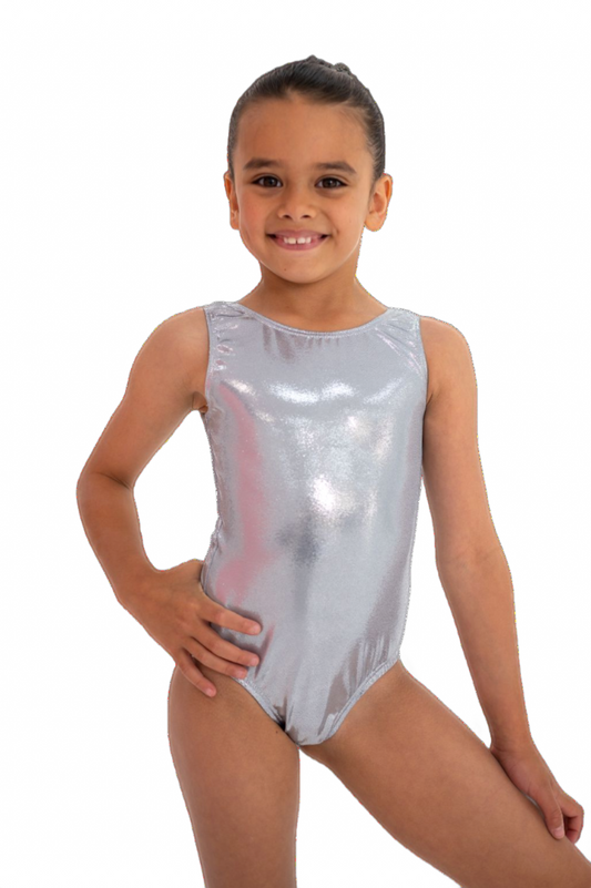 Ava Gym Leotard - One Tone Fog